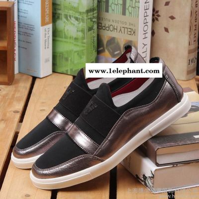 2016春季韩版潮流男士休闲鞋套脚一脚蹬低帮鞋透气单鞋板鞋旅图2