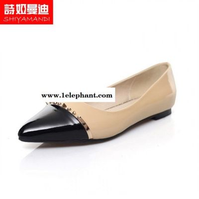 诗娅曼迪女鞋套脚女士新品潮流休闲职业平跟鞋高端低帮精单鞋图3