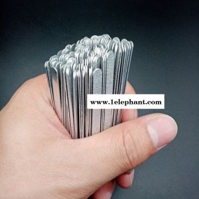 铝鼻梁条生产 冲压口罩专用铝条 口罩铝条N95供应图1