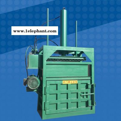 启航废料压缩打包机 结实耐用易拉罐压块机 口罩打块机图5