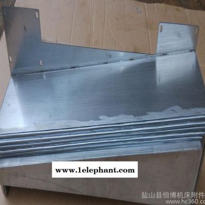 生产 维修 机床导轨防护罩 钢板防护罩 导轨防尘罩 不锈钢图3