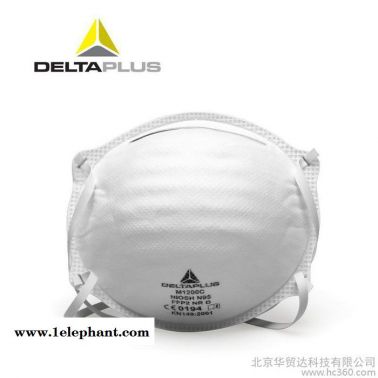 代尔塔104017口罩 防尘雾霾PM2.5防护口罩工业粉尘防尘肺一次性口罩