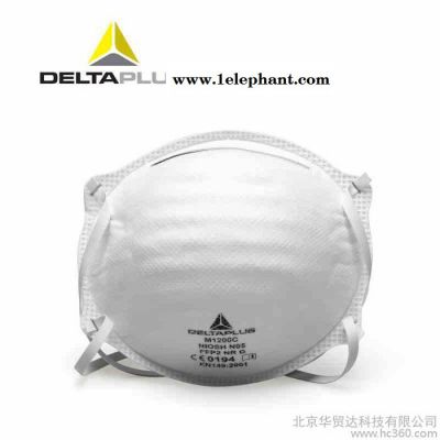 代尔塔104017口罩 防尘雾霾PM2.5防护口罩工业粉尘防尘肺一次性口罩图3