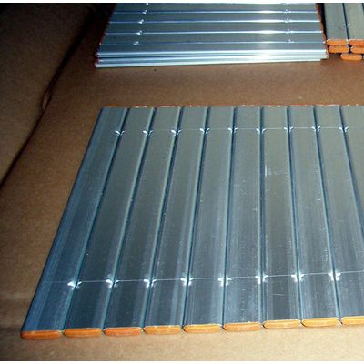 四川定做铝型材防护帘 防尘折布 导轨护帘 防尘罩 平帘 铝帘                四川可免费上门测量、图3