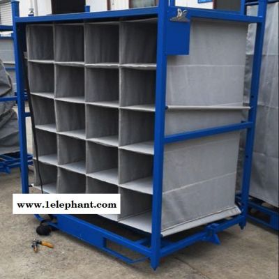 帆布格子袋   五金收纳袋  周转车格子袋   分格袋子图2