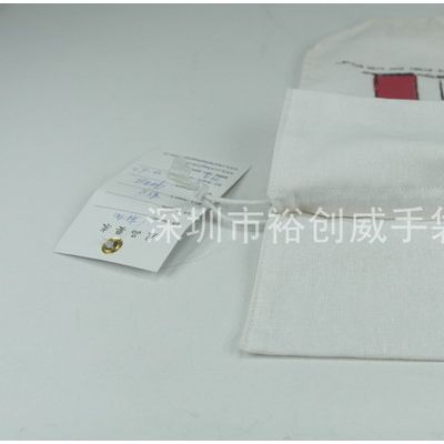 绒布收纳袋 米色抽象图案时尚收纳袋 钥匙零钱收纳袋图2