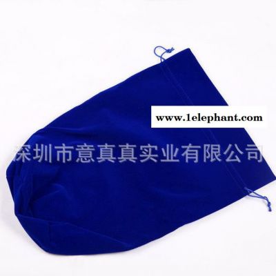 收纳袋,毛绒布收纳袋定做,深圳收口袋生产加工厂,定做束口袋,图3