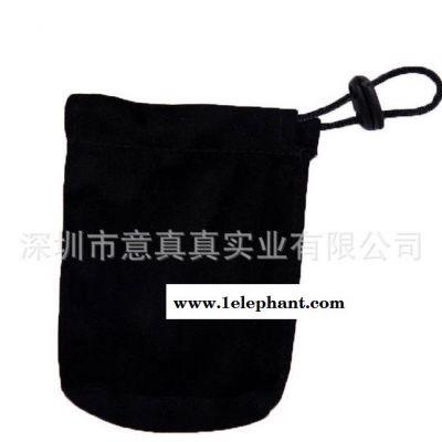 收纳袋,毛绒布收纳袋定做,深圳收口袋生产加工厂,定做束口袋,图2