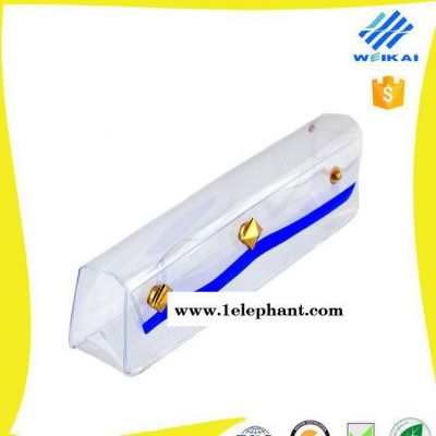 旅行收纳袋 化妆品收纳小包 pvc纽扣袋定制厂家上海伟凯图2