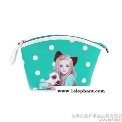 韩版化妆包防水化妆包旅行收纳袋收纳包化妆品整理包图2