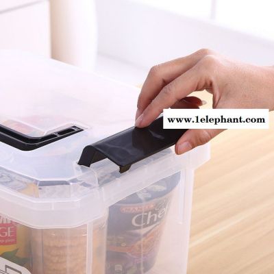 家居收纳箱批发工厂 定制收纳盒厂家 化妆品手提箱定制 大号收纳箱印logo图2