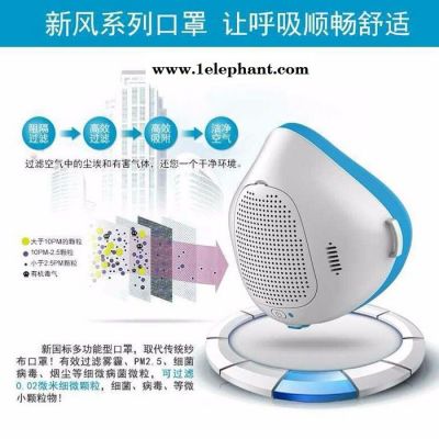 VERA1 智能口罩 口罩厂家批 PM2.5防护口罩 智能口罩批发 电动防霾口罩 智能口罩销售图4