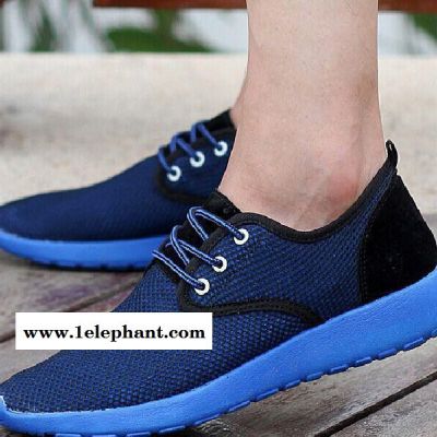 清仓春夏情侣网布鞋套脚懒人鞋休闲男鞋透气镂空户外网布鞋男单鞋图3