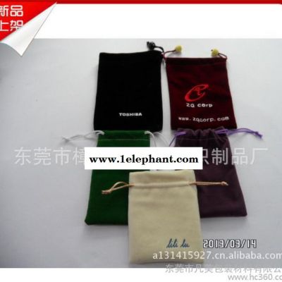 专业低价定制绒布手机袋 手机收纳袋 高品质保证可印logo图2
