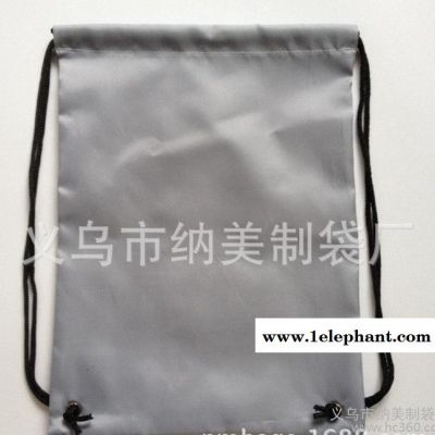 青少年运动轻松双肩抽绳背包 230t牛津束口收纳袋定制 可加图3