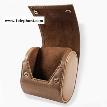 PU皮质手表盒饰品收纳盒手表首饰包装盒礼品盒翻盖表盒定制