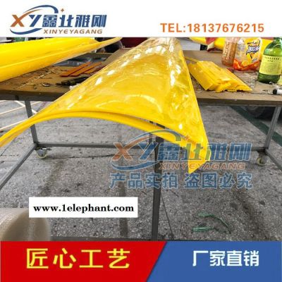中化石油加油站亚克力发光红色黄色灯带 檐口罩棚灯箱装饰加油站改造图2