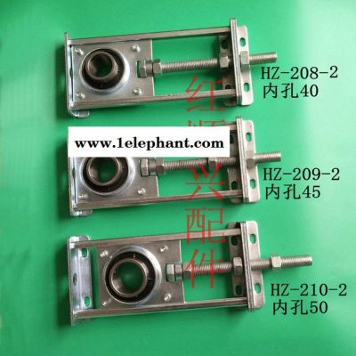 红顺兴HZ-209-2口罩机播种机输送带轴承座隧道炉流水线滚轮UC轴承涨紧器重型调节座内孔45图1