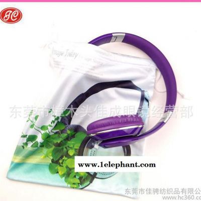 定制魔音束口耳机袋收纳耳机包装袋数码产品束口收纳袋抽绳袋图3