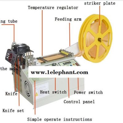 【誉泰】口罩带切断织带织标热切机 可调温热切机 烫尼龙绳锻丝电热切割机 切带机