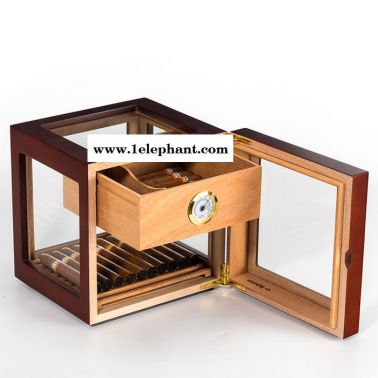 雪松木保湿盒 文物古董收藏盒实木收纳盒子包装设计定做