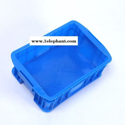 瑜杉塑料制品 蓝色工具收纳盒 方形塑料盒元件盒零件盒 大耳塑胶工具盒图2