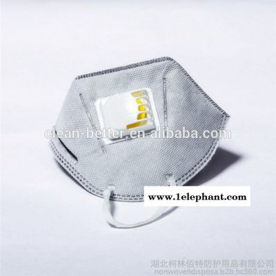 一次性活性炭口罩折叠防尘口罩带呼吸阀无纺布口罩图4