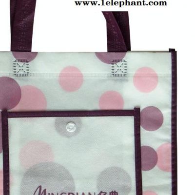 **定做可折叠收纳袋 无纺布宣传袋 厦门无纺布折叠袋厂家图3