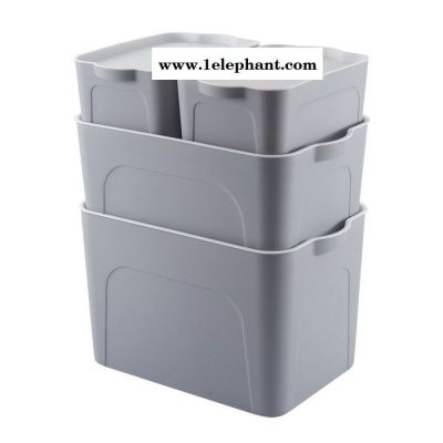 玩具衣服礼品收纳盒定做 四件套塑料整理箱 床底收纳箱塑料收纳盒 化妆品收纳箱批发厂家图2