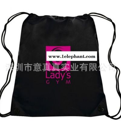 绒布包装收纳袋 绒布包装收纳袋 logo印花 穿绳可背手袋图2