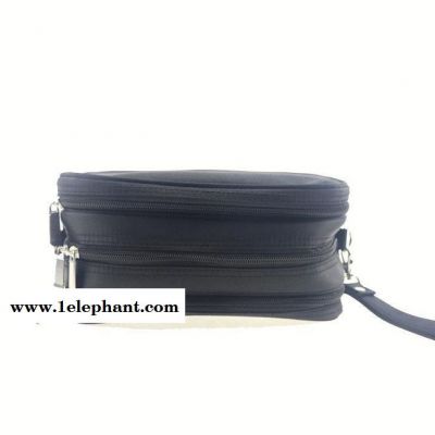 直销 时尚男士收纳包 便携式小型收纳袋 黑色简约公文袋定制图2