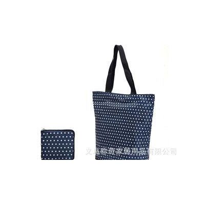 直销 韩版可折叠旅行收纳袋 便携单肩包 手提防水行李包 定做图2