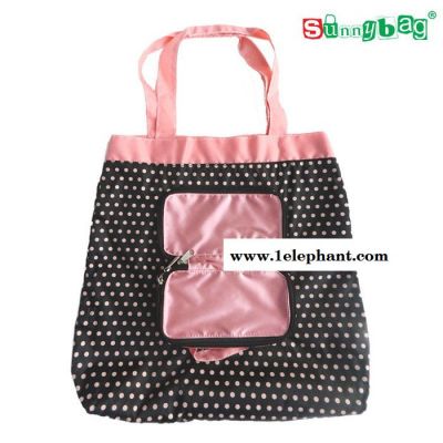 SUNNYBAG品牌定制 明星同款韩式时尚尼龙防水折叠洗漱收纳包袋 收纳袋图3