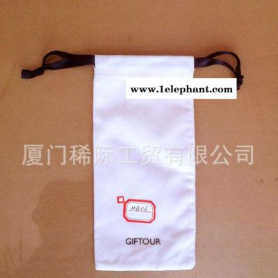 厦门绒布收口袋精美产品收纳袋棉布袋图2