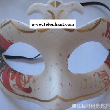 万圣节面具批发 EVA彩印面具 派对面具 生日聚会用品