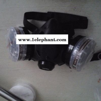 大方伟业DF-102G 双罐防毒口罩 活性炭口罩 高效防油漆喷漆口罩图2