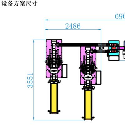 一拖二外耳带口罩机平面口罩机一次性口罩设备图2