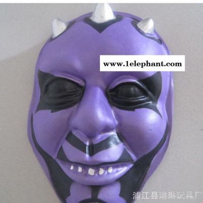 eva面具批发 万圣节面具 鬼面具 节庆道具 整蛊玩具 泡沫面具图2