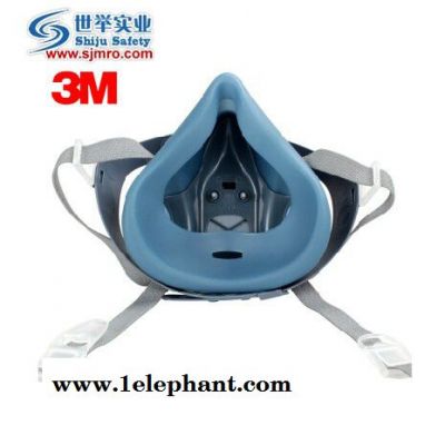 供应3M 7502防毒半面具 防护半面具 防尘半面具-上海世举防毒面具图2