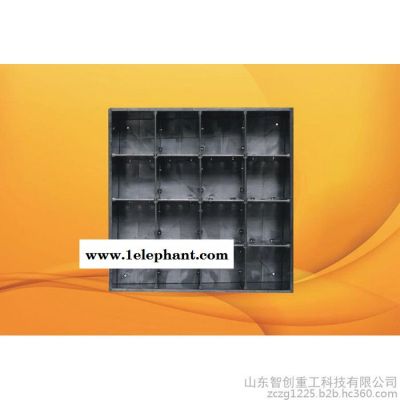 智创ZC-011型挂壁式毛巾架 理发美发店美容院壁挂式毛巾 收纳盒架挂墙创意格图4