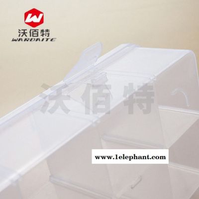 零件盒子透明工具分类箱电子元器件小收纳盒可拆组合式螺丝 盒子图3