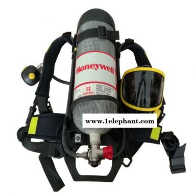 消防正压式压缩氧气碳纤维钢瓶空气呼吸器带呼吸面具面罩6.8L