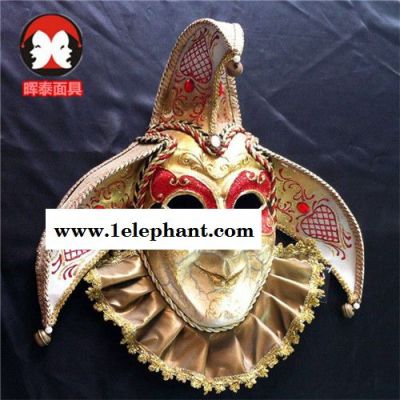 晖泰深圳面具工厂新款环保手绘面具万圣节鬼面具