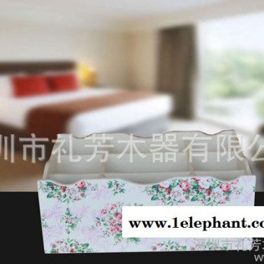 田园木质化妆品收纳盒化妆盒创意桌面收纳整理盒珠宝收纳盒
