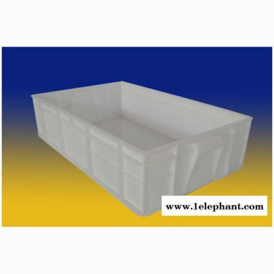 白色食品箱储纳塑料周转箱 塑料食品面包箱 食物摆放收纳盒1#食品箱