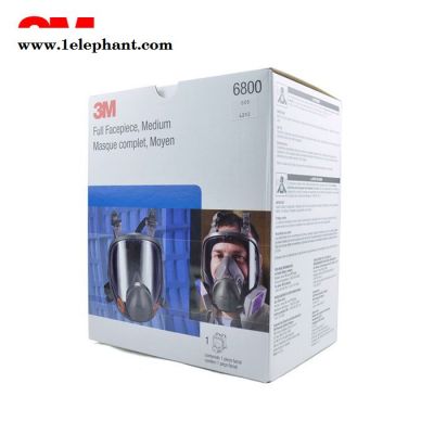 3M 6800 全面型防护面罩 防毒面具 全面具图4