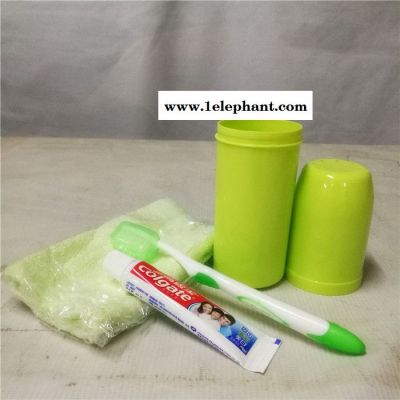 户外旅行洗漱收纳盒套装便携式洗漱杯可手提浴室洗漱牙具收纳筒 旅行洗漱收纳套装图3