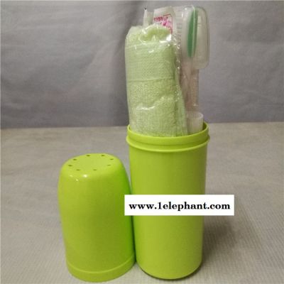 户外旅行洗漱收纳盒套装便携式洗漱杯可手提浴室洗漱牙具收纳筒 旅行洗漱收纳套装图5