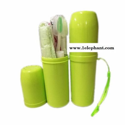 户外旅行洗漱收纳盒套装便携式洗漱杯可手提浴室洗漱牙具收纳筒 旅行洗漱收纳套装图4