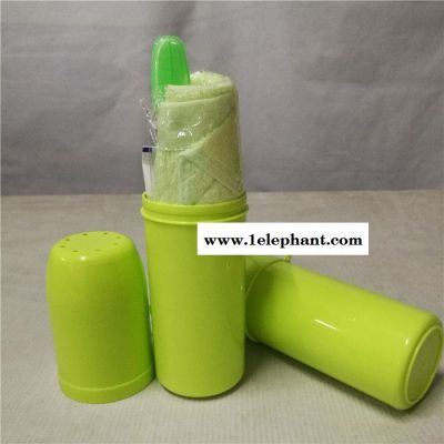 户外旅行洗漱收纳盒套装便携式洗漱杯可手提浴室洗漱牙具收纳筒 旅行洗漱收纳套装图2